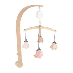 Bamboom Muziekmobiel - Hout - Tulips