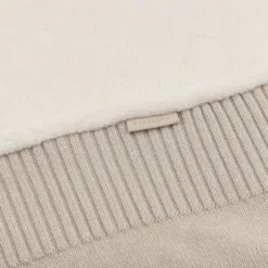 Bamboom 4-Seizoenen Wikkeldeken - Teddy Kasjmier - 80 x 80 cm - Stone Sand