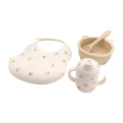 Bamboom Siliconen First Meal Set - Siliconen - Fishes