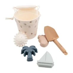 Bamboom Strandset – Emmer, Schep & 4 Vormpjes