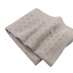 Bamboom Wiegdeken - Zomer - Camel - 75 x 100 cm