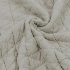 Bamboom Wrinkled Ledikantdeken - Grijs