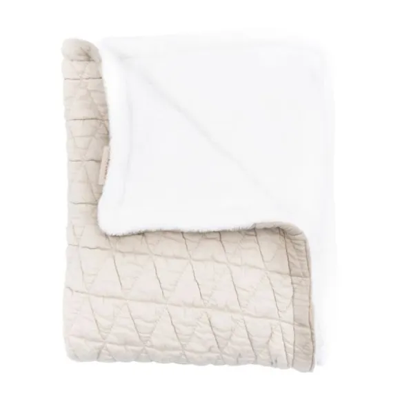 Bamboom Wrinkled Ledikantdeken - Birch Sand