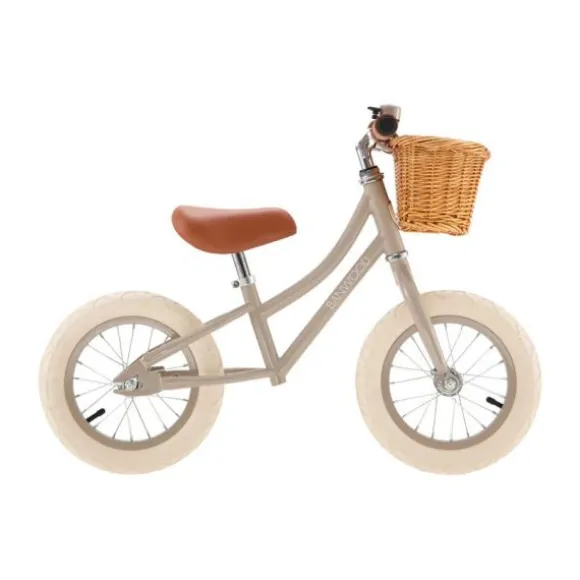 Banwood First Go Loopfiets - Beige
