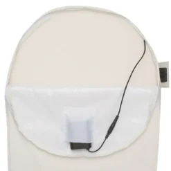 Bebe - Jou Quilted Waves Verwarmd Aankleedkussen – Off White