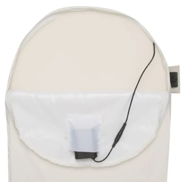 Bebe - Jou Quilted Waves Verwarmd Aankleedkussen – Off White