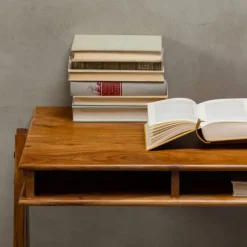 BePureHome Compartment Bureau - Hout Bruin