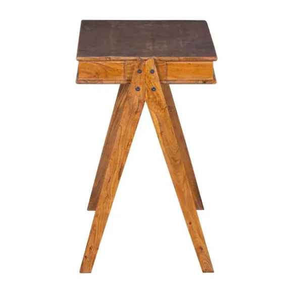 BePureHome Compartment Bureau - Hout Bruin