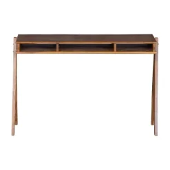 BePureHome Compartment Bureau - Hout Bruin