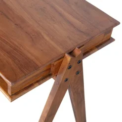 BePureHome Compartment Bureau - Hout Bruin