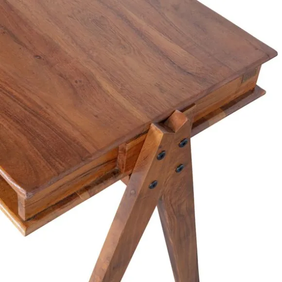 BePureHome Compartment Bureau - Hout Bruin