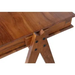 BePureHome Compartment Bureau - Hout Bruin