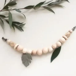 BEZISA Leaves Wagenspanner Pistache / Pine