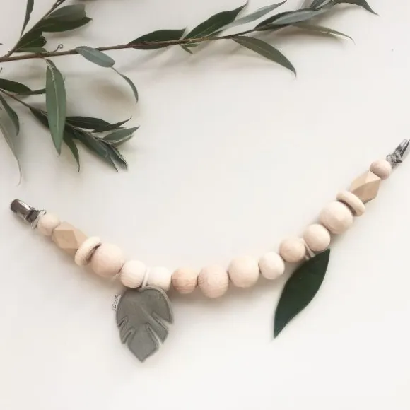 BEZISA Leaves Wagenspanner Pistache / Pine