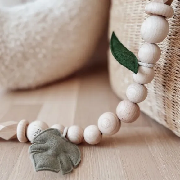 BEZISA Leaves Wagenspanner Pistache / Pine