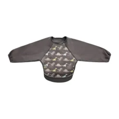 Bibetta Dinosaurus Mouwslab Antraciet