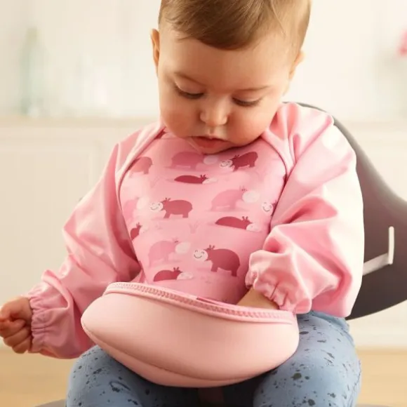 Bibetta Mouwslab Nijlpaard Roze