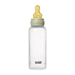 Bibs Fles - Medium Flow - 270 ml - Latex - Baby Blue
