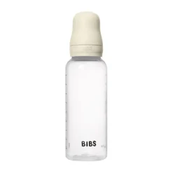 Bibs Fles - Medium Flow - 270 ml - Latex - Baby Blue