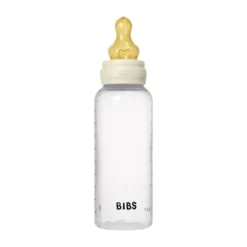 Bibs Fles - Medium Flow - 270 ml - Latex - Baby Blue