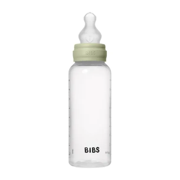 Bibs Fles - Medium Flow - 270 ml - Silicone - Baby Blue