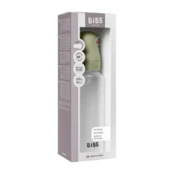 Bibs Fles - Medium Flow - 270 ml - Silicone - Baby Blue