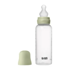 Bibs Fles - Medium Flow - 270 ml - Silicone - Baby Blue