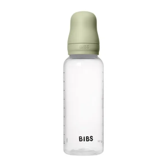 Bibs Fles - Medium Flow - 270 ml - Silicone - Baby Blue
