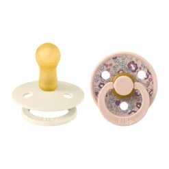 BiBs X Liberty Eloise Fopspeen - 0-6 Mnd - 2 Stuks - Blush Mix