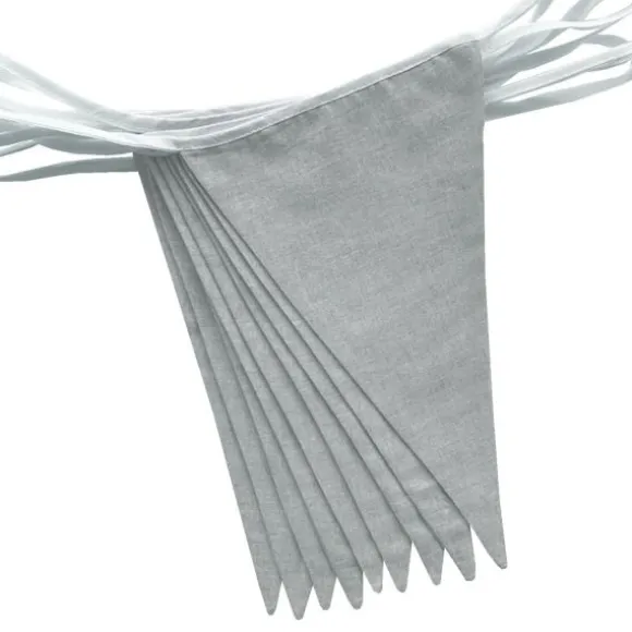 Bink Bedding Bo Vlaggenlijn Grijs L