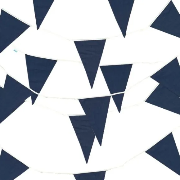 Bink Bedding Bo Vlaggenlijn Grijs L