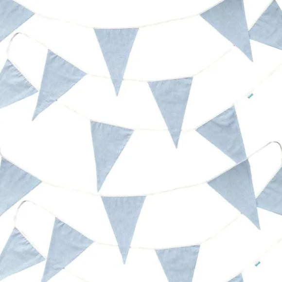 Bink Bedding Bo Vlaggenlijn Grijs L