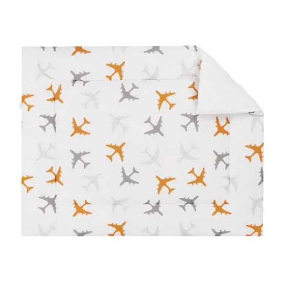 Bink Bedding Planes Boxkleed Blauw 71 x 122 cm