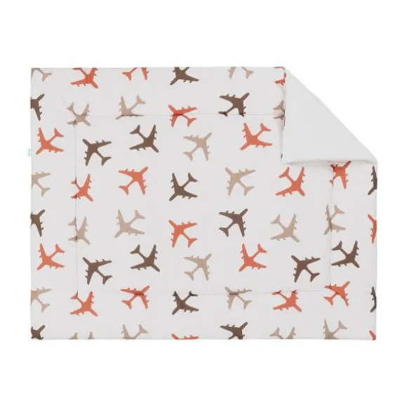 Bink Bedding Planes Boxkleed Blauw 80 x 100 cm