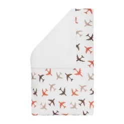 Bink Bedding Planes Dekbedovertrek Choco 120 x 150 cm