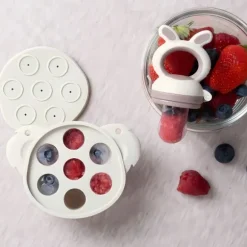 Bo Jungle Fruit Feeder Silicone Tray - Dune