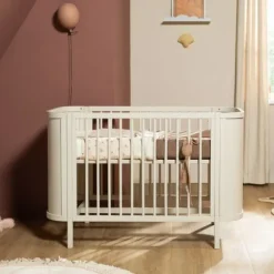 Bopita Baby Heya Ledikant - 60 x 120 cm - Walnut