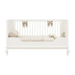 Bopita Babykamer Juliëtte - Off White - Bedbank 70x140 cm + Commode