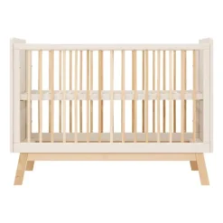 Bopita Babykamer Lines - Dune / Naturel | Ledikant 60 x 120 cm + Commode