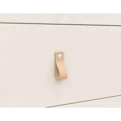 Bopita Babykamer Lines - Dune / Naturel | Ledikant 60 x 120 cm + Commode