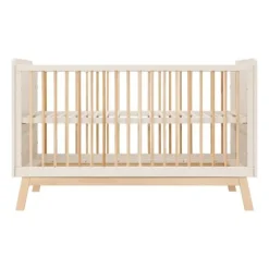 Bopita Babykamer Lines - Dune / Naturel - 2-delig - Bed 70 x 140 cm + Commode
