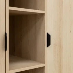 Bopita Fay 2-Deurskast met 5 Open Vakken