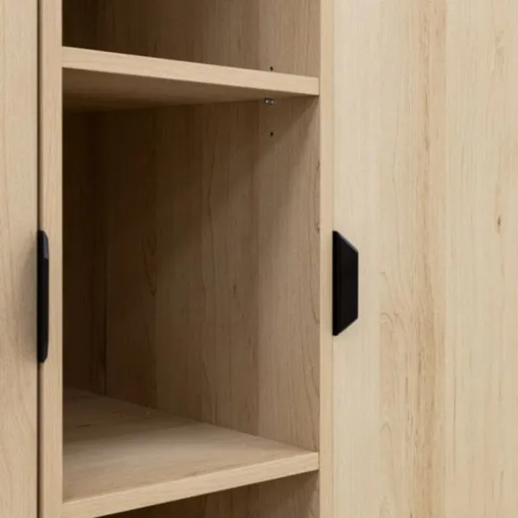 Bopita Fay 2-Deurskast met 5 Open Vakken