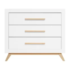 Bopita Fenna Babykamer Wit / Naturel | Bed 70x140 cm + Commode + Kast