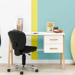 Bopita Fenna Bureau - Wit / Naturel