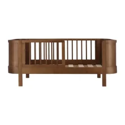 Bopita Heya Peuterbed - 70 x 140 cm - Walnoot