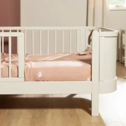 Bopita Heya Peuterbed - 70 x 140 cm - Walnoot