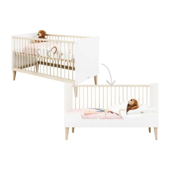 Bopita Indy Babybed Wit / Naturel 60 x 120 cm