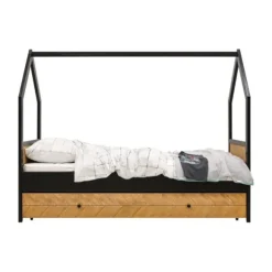 Bopita Job Huisbed Vintage Honey 90 x 200 cm