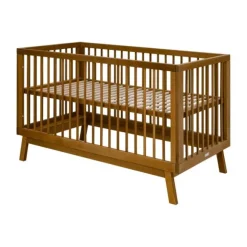 Bopita Kaleo Ledikant - 60 x 120 cm - Dune / Rose Wood